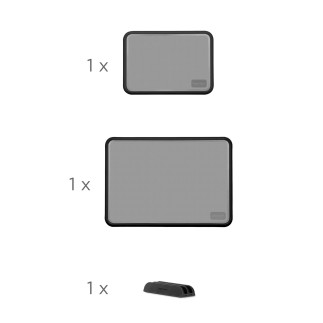 Lot de 2 planches à découper Fledge avec support